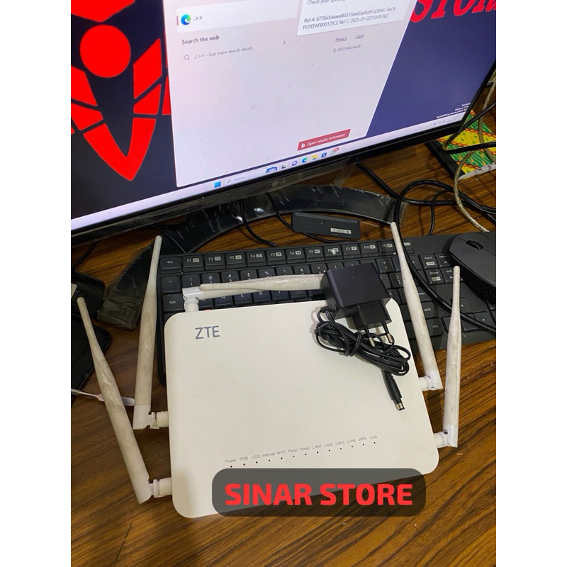 Jual ZTE ROUTER WiFi ONT/MODEM | F670L | F609 | FH NEW 5G | HW H5 | HW ...