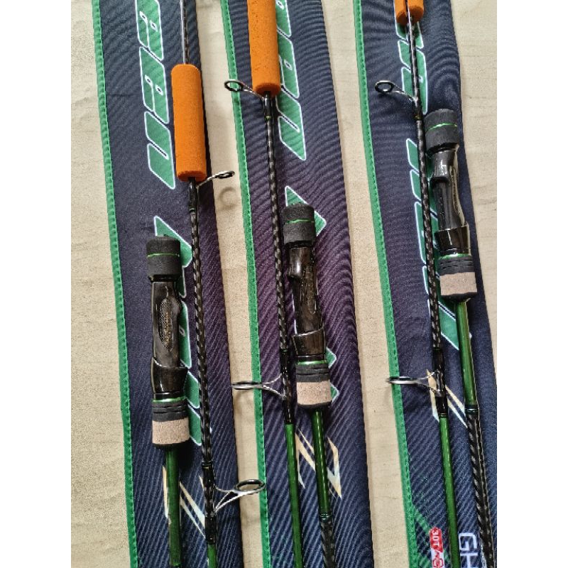 Jual Joran Green Hell Z 185 full fuji | Shopee Indonesia