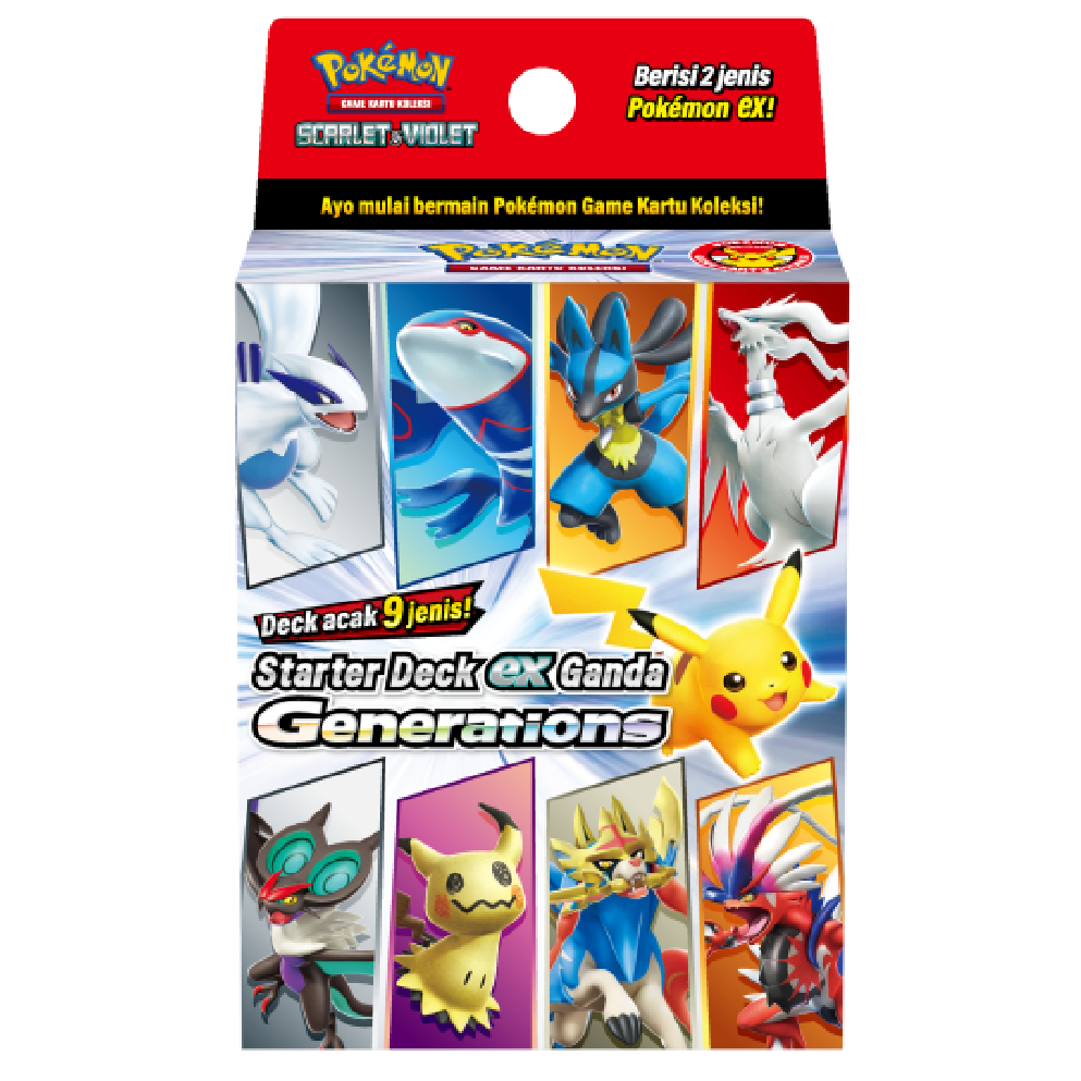 Pokémon Scarlet & Violet Starter Deck – Generations Xerneas Ex & Noivern Ex, Japanische Version, 60-Karten-Deck