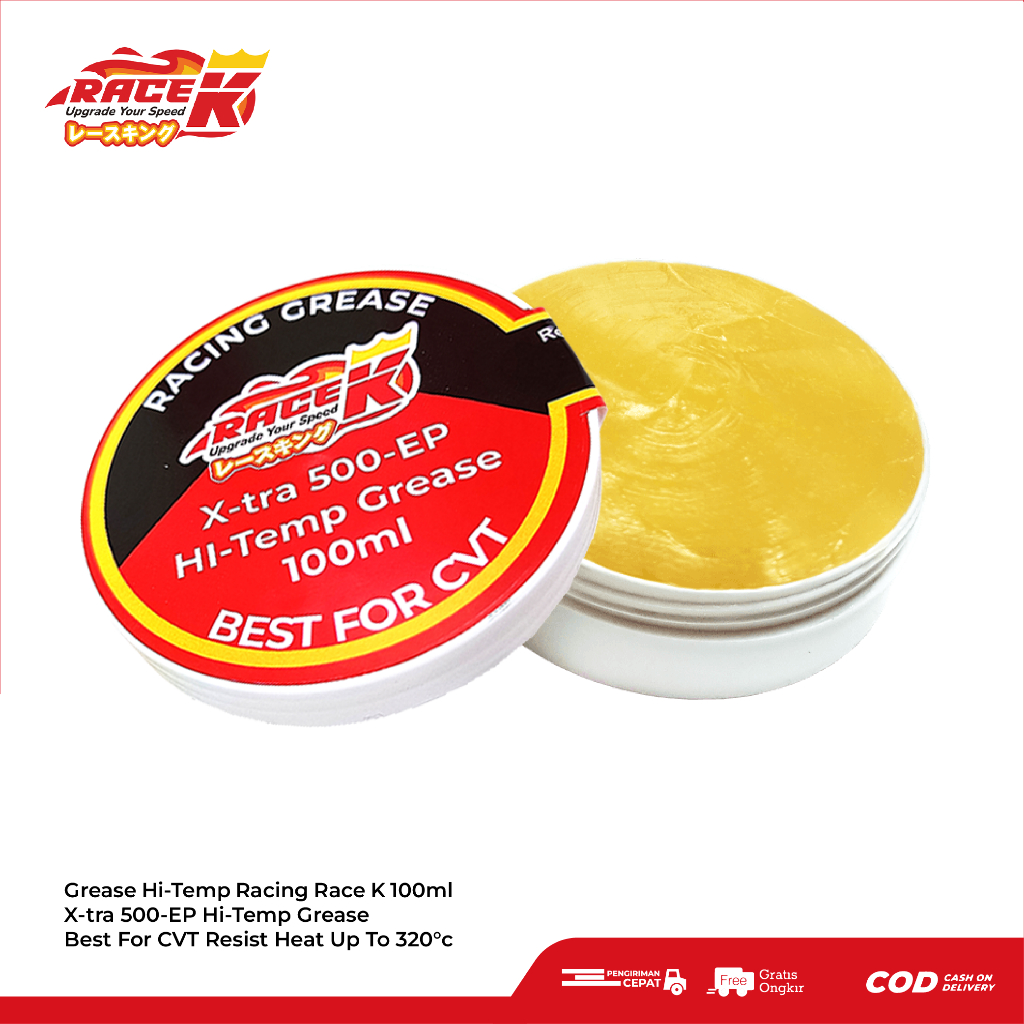Jual Race K Grease Minyak Gemuk Pelumas Bearing CVT Hi Temp Lithium X ...