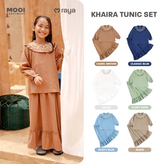 Mooi Setelan Anak Perempuan Raya Collection Khaira Tunic Set