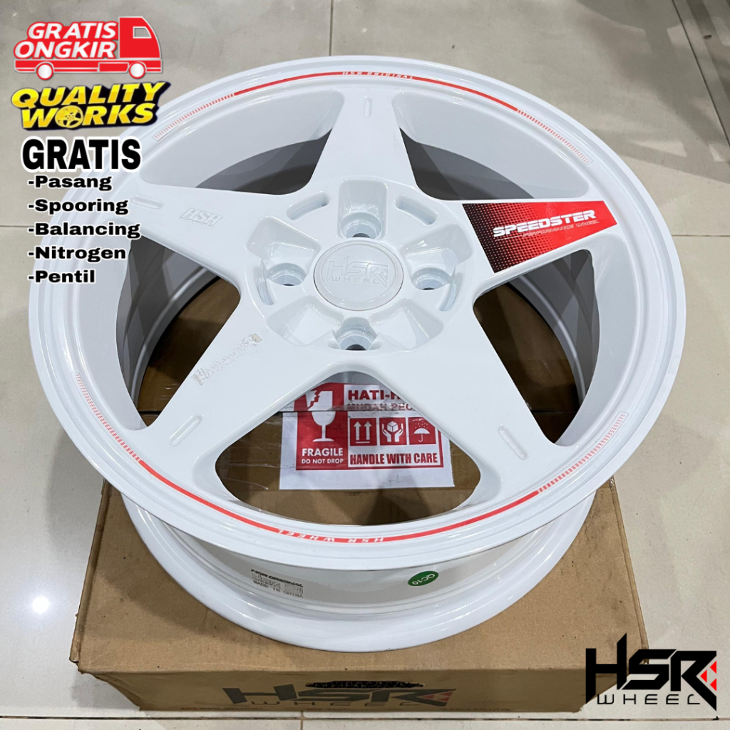 Jual Velg Racing R15 HSR Spedster Model Spoon, Pnp Mobil Ignis, Datsun ...