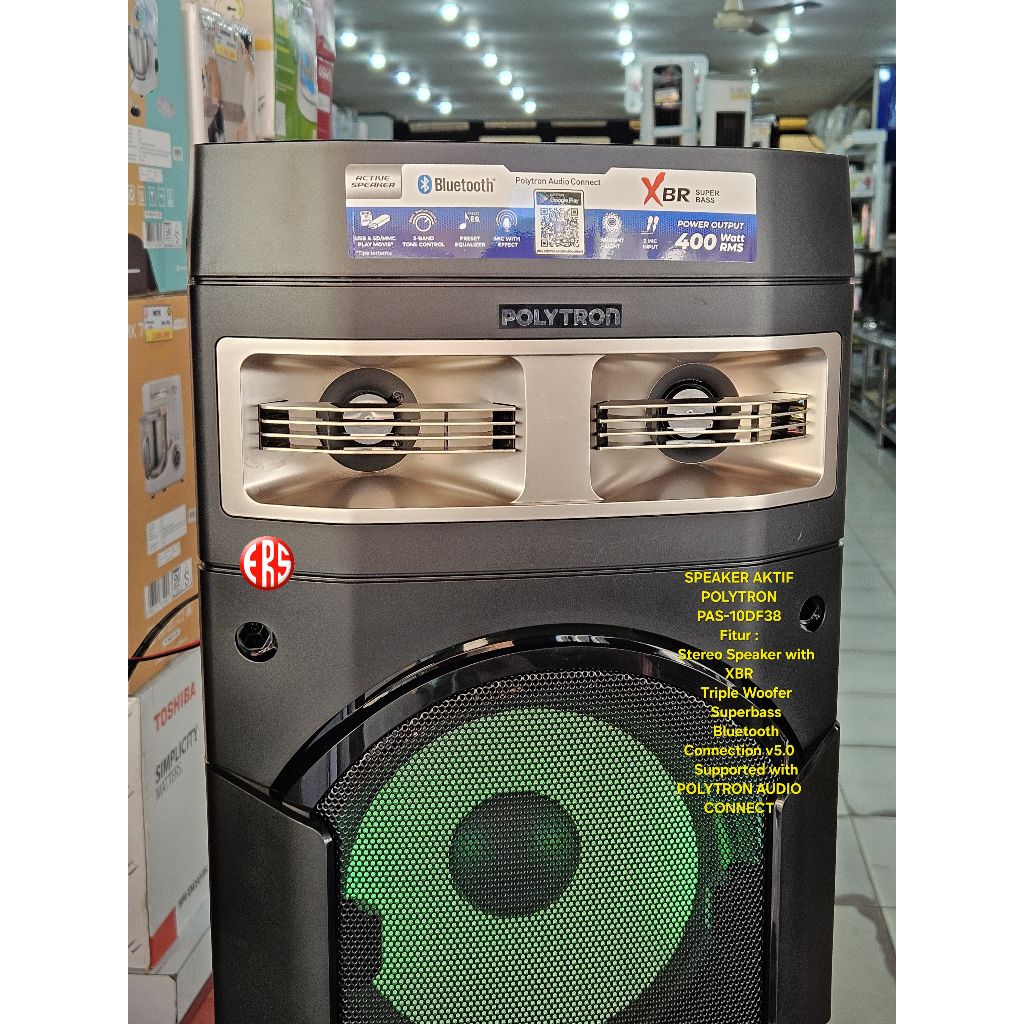 Jual POLYTRON ACTIVE SPEAKER 3 WOOFER 10