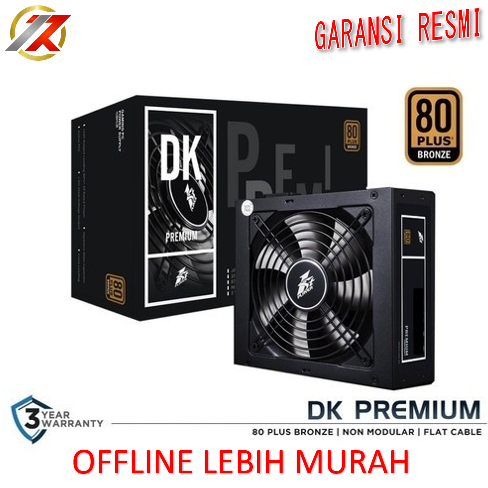 Jual PSU Power Supply 1STPLAYER DK PREMIUM 5.0 500W 80 PLUS BRONZE ...