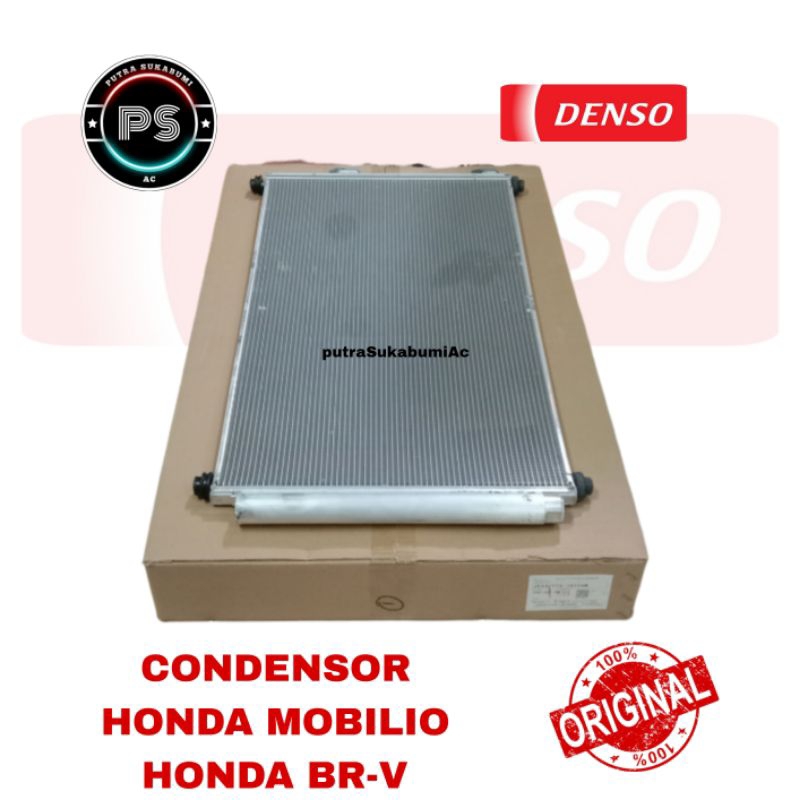 Jual KONDENSOR CONDENSOR AC MOBIL MOBILIO HONDA BR-V ORIGINAL DENSO ...