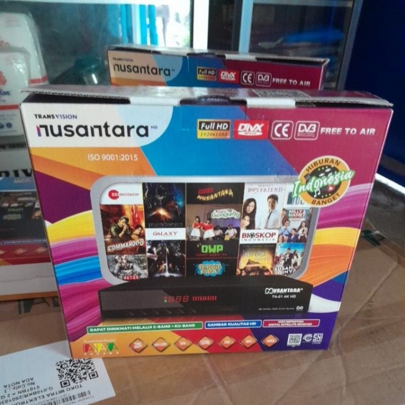 Jual RECEIVER PARABOLA TRANSVISION NUSANTARA HD | Shopee Indonesia