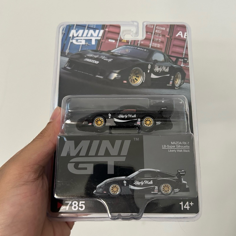 Jual Mini GT Mazda RX-7 LB-Super Silhouette Liberty Walk Black Hitam ...