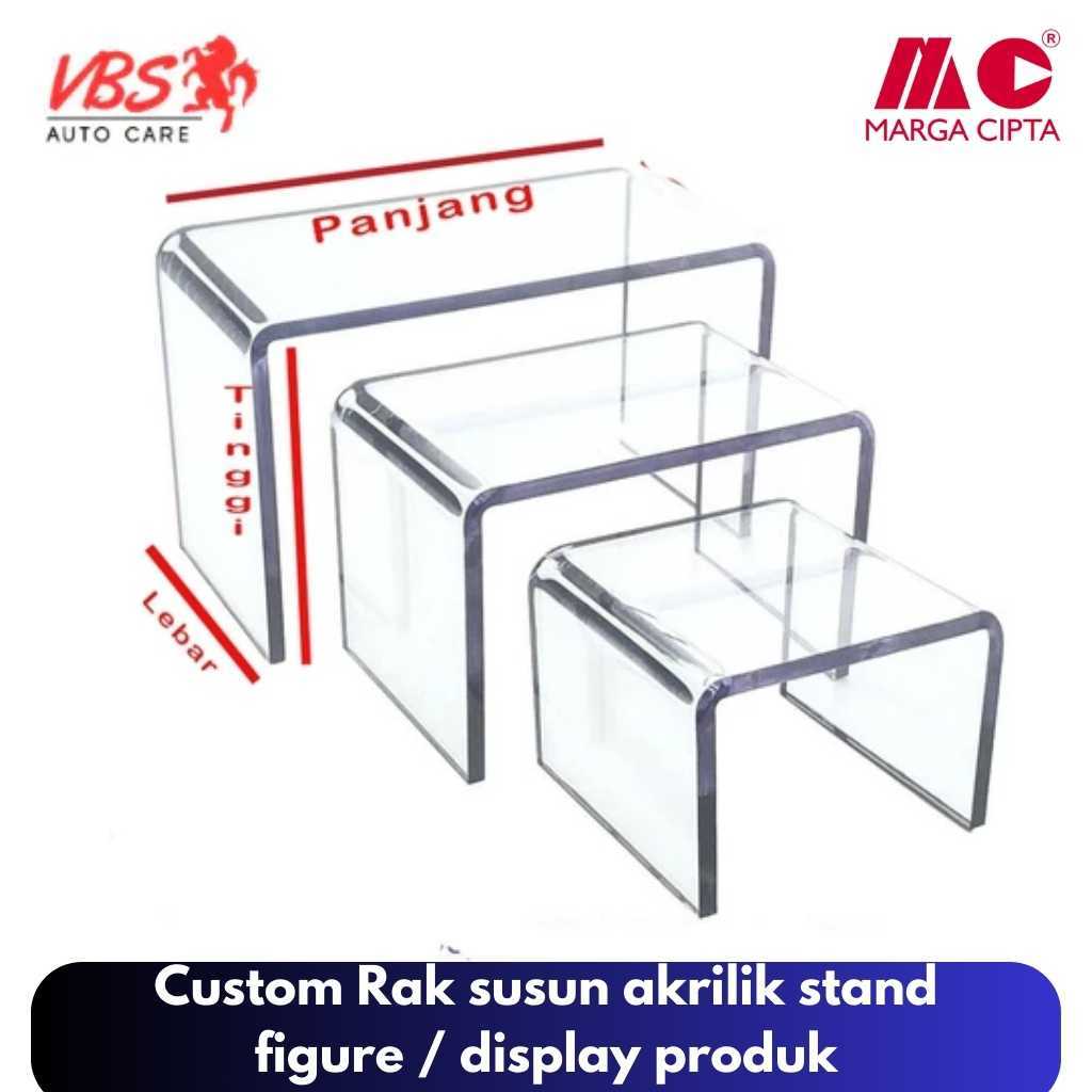 Jual Custom Rak Susun Akrilik – Stand Figure / Display Produk | Shopee ...