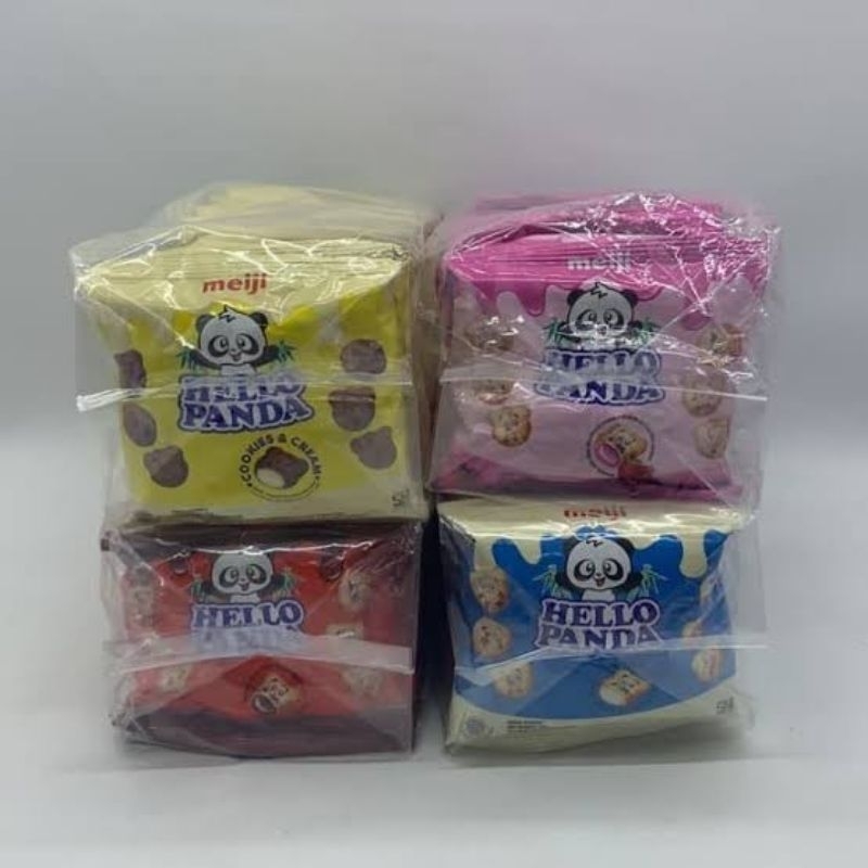 Jual Hello Panda Mini Biskuit Meiji Sepak isi 10 Bungkus | Shopee Indonesia