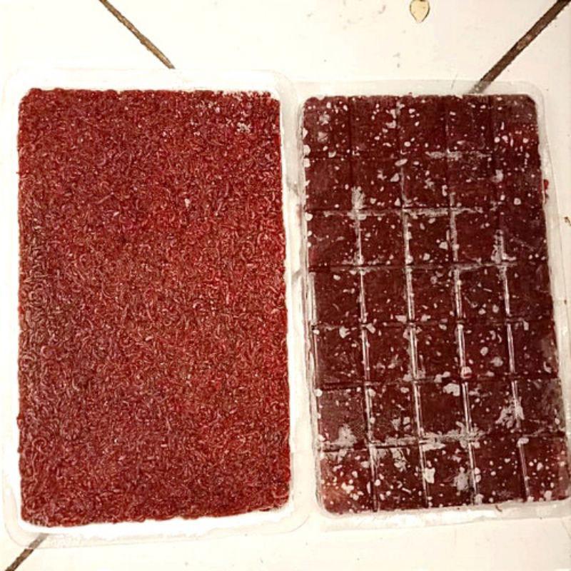 4 Ganci Cicalino Kamasan Komasan Red Apps Bloodworm (6 Cm) - Taglia 10 Per Mosca