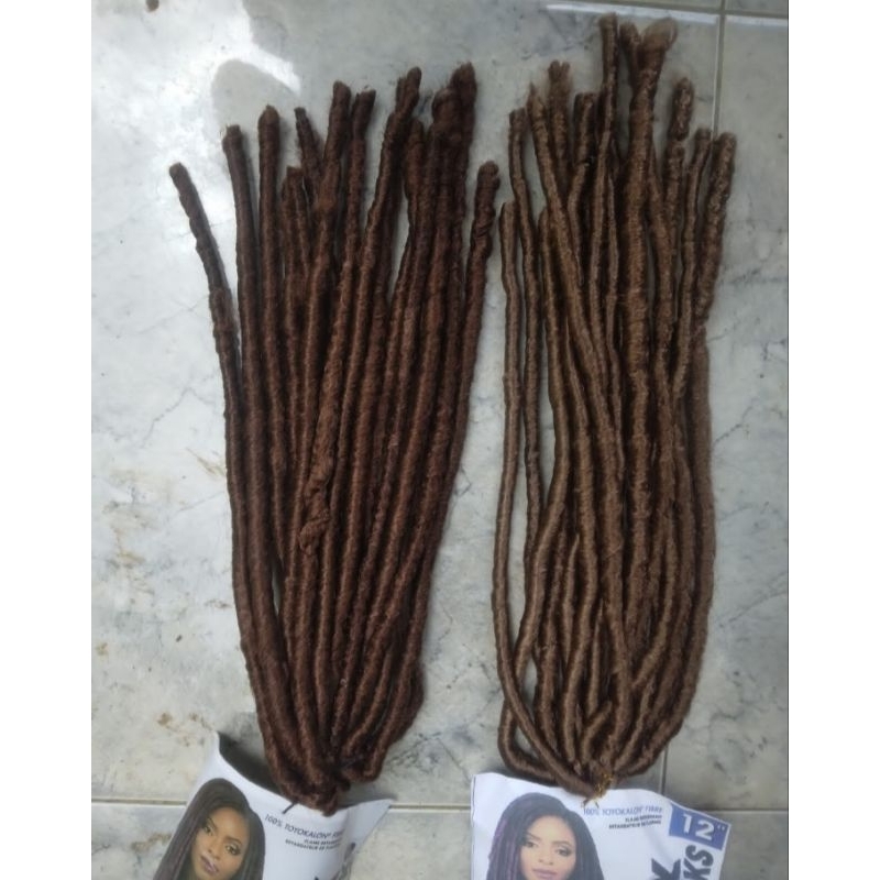 Jual rambut gimbal sambung model afrika 16 helay | Shopee Indonesia