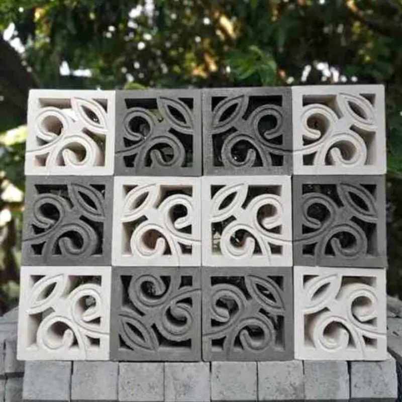 Jual Roster modern minimalis putih motif batik | Shopee Indonesia