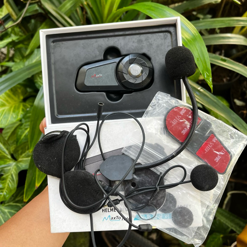 Jual intercom helm Maxto MX1 (minus modul off) | Shopee Indonesia