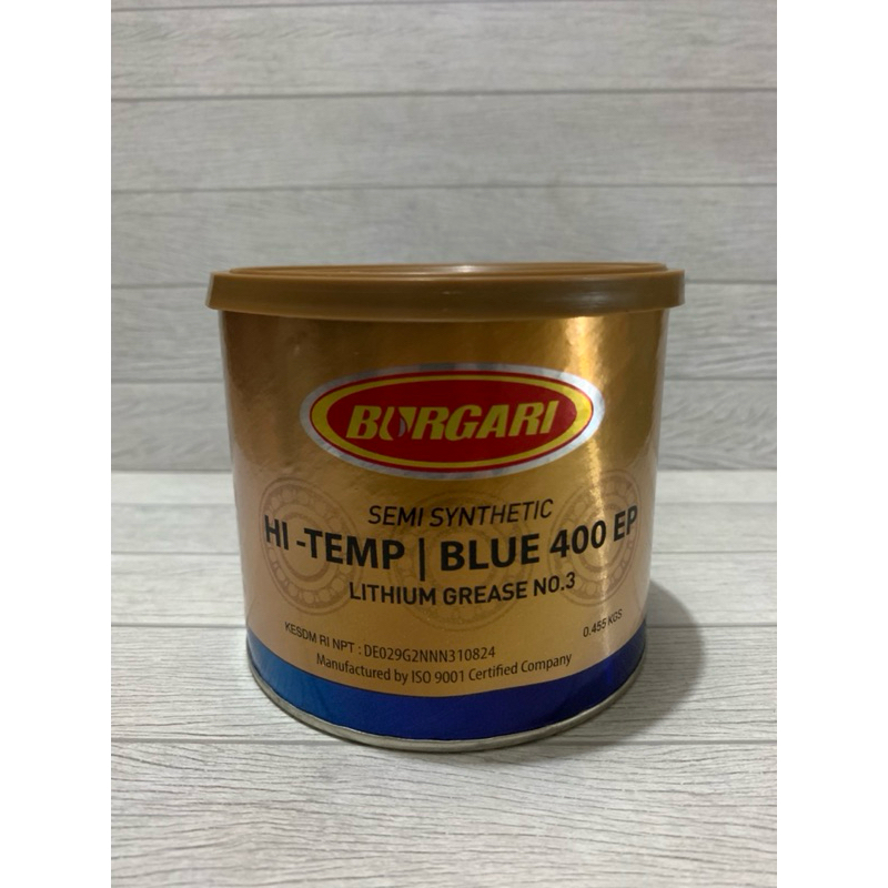 Jual Grease / Gemuk Burgari EP400 HI-TEMP Lithium Grease (Biru ...