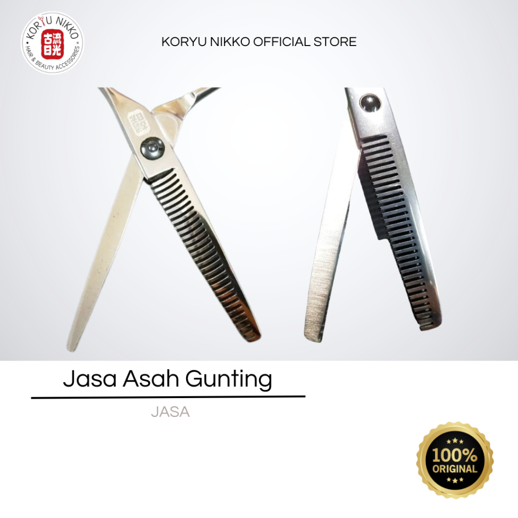 Koryu Nikko - JASA ASAH GUNTING SCISSORS SHARPENING PROFESSIONAL