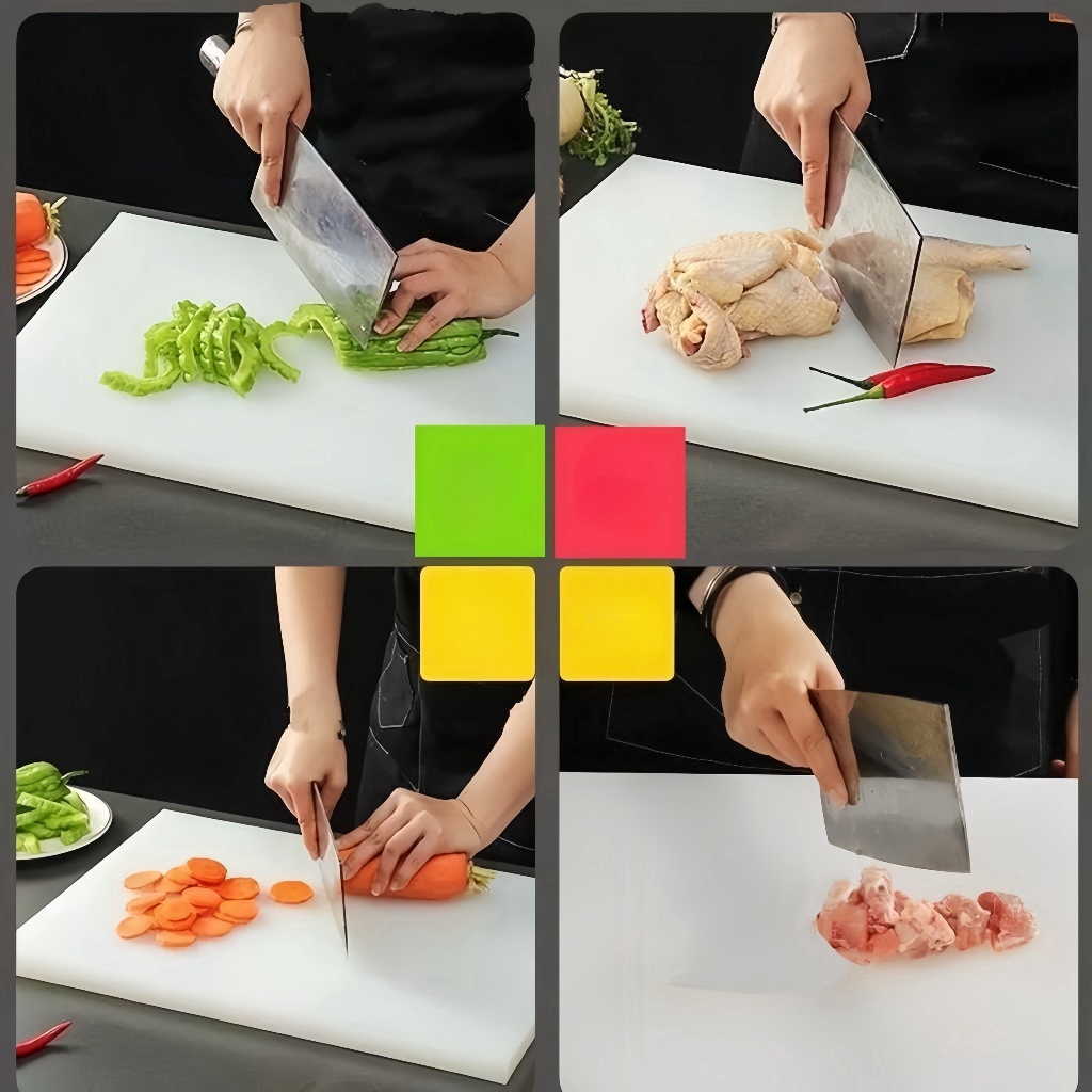 Jual Talenan Plastik Foodgrade / Cutting Board Tebal Putih / Talenan ...