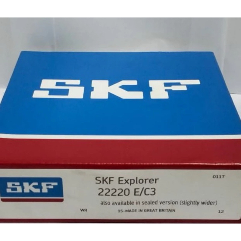 SKF 22220 E/C3 Spherical Roller Bearing main image 1