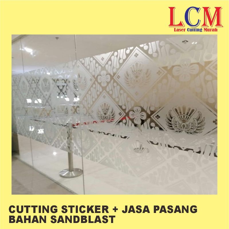 Jual Cutting Sticker Sanblast Berkualitas | Stiker Sandblast dan Jasa ...