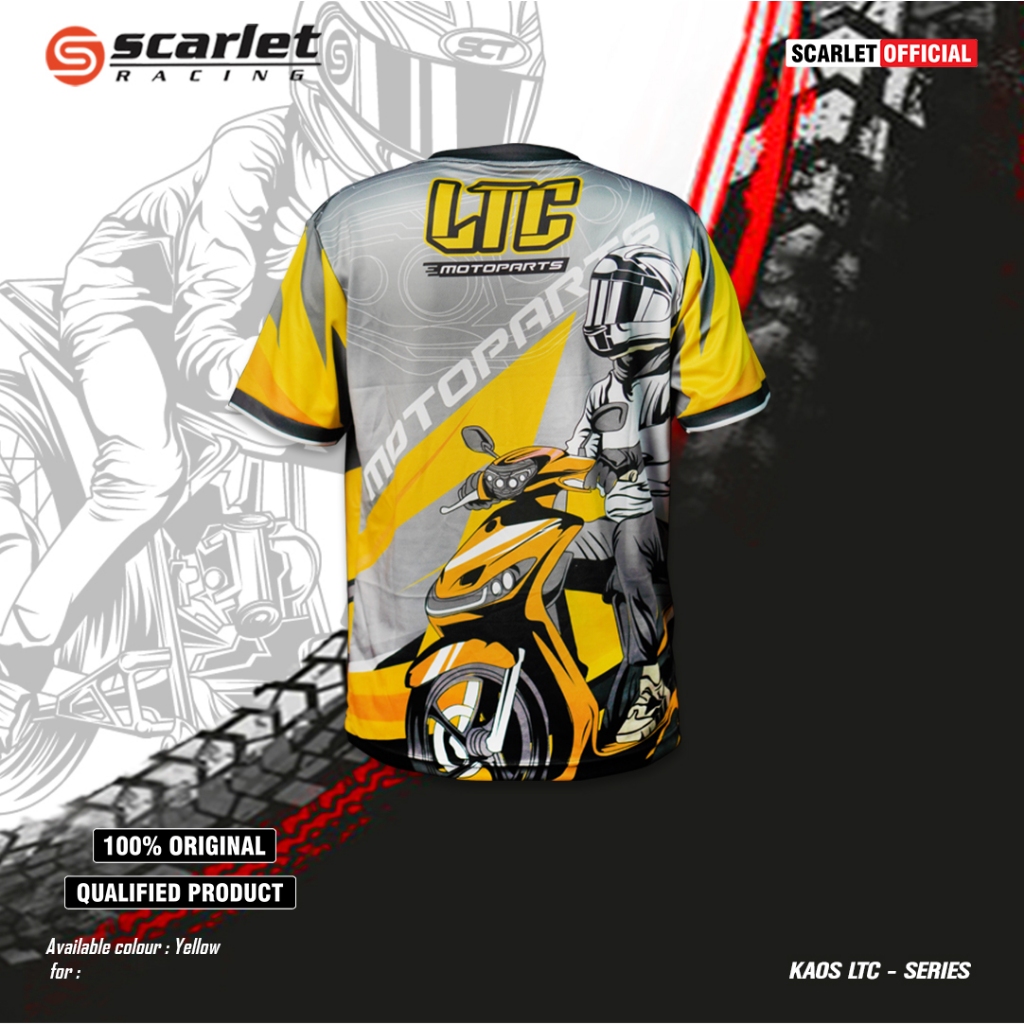 Jual Scarlet Racing - Baju Jersey Scarlet Racing LTC Series | Shopee ...