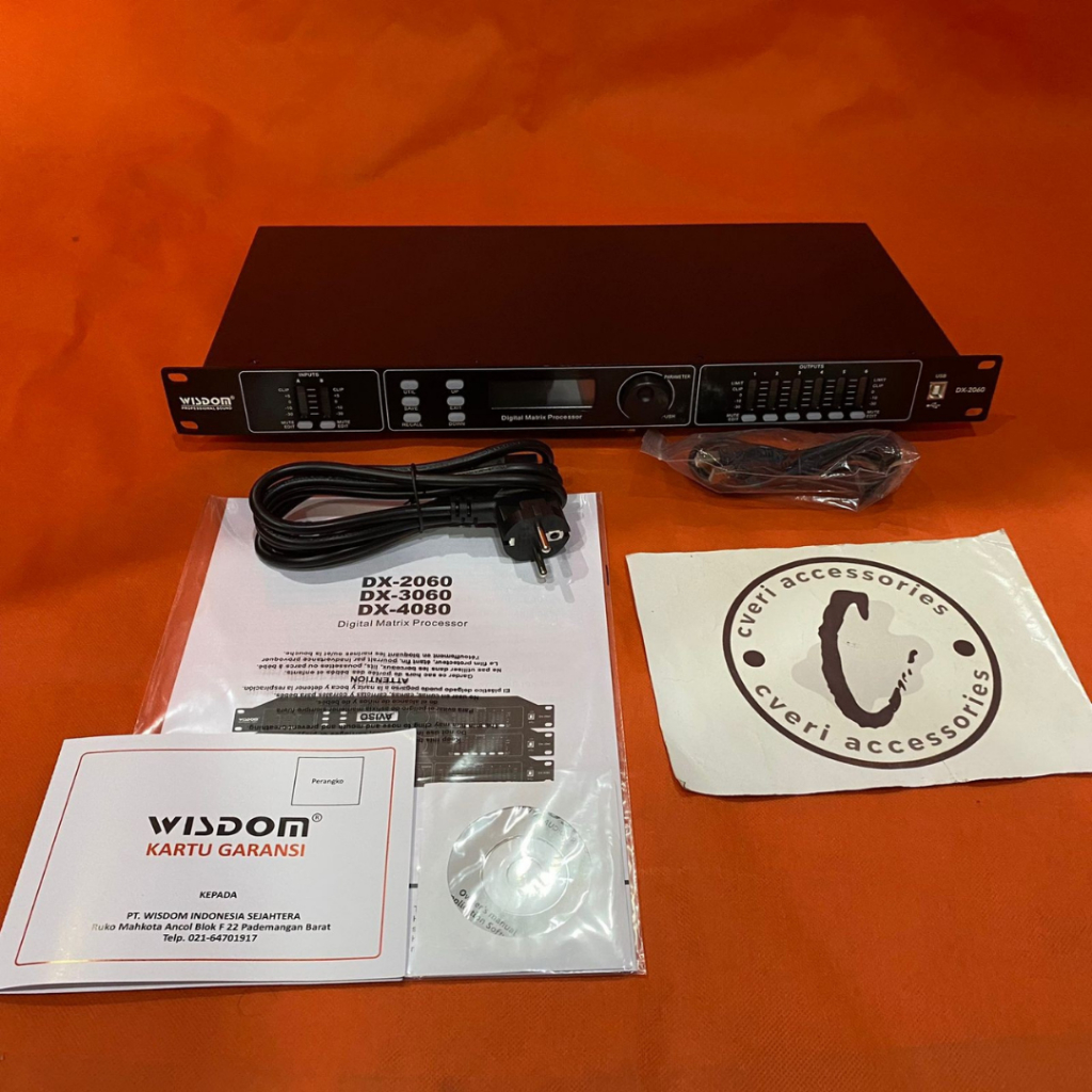 Jual Wisdom DX2060 Speaker Management DLMS Original Wisdom DX-2060 USB ...