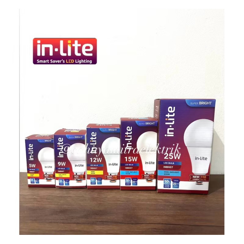 Jual LAMPU BOHLAM INLITE -INB007 | Shopee Indonesia