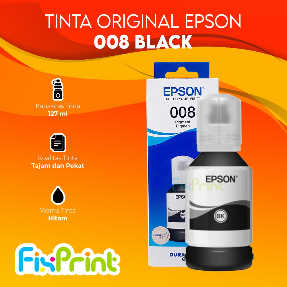 Jual Tinta Original 008 Epson Ink Refill Printer Epson L6550 L6570 ...