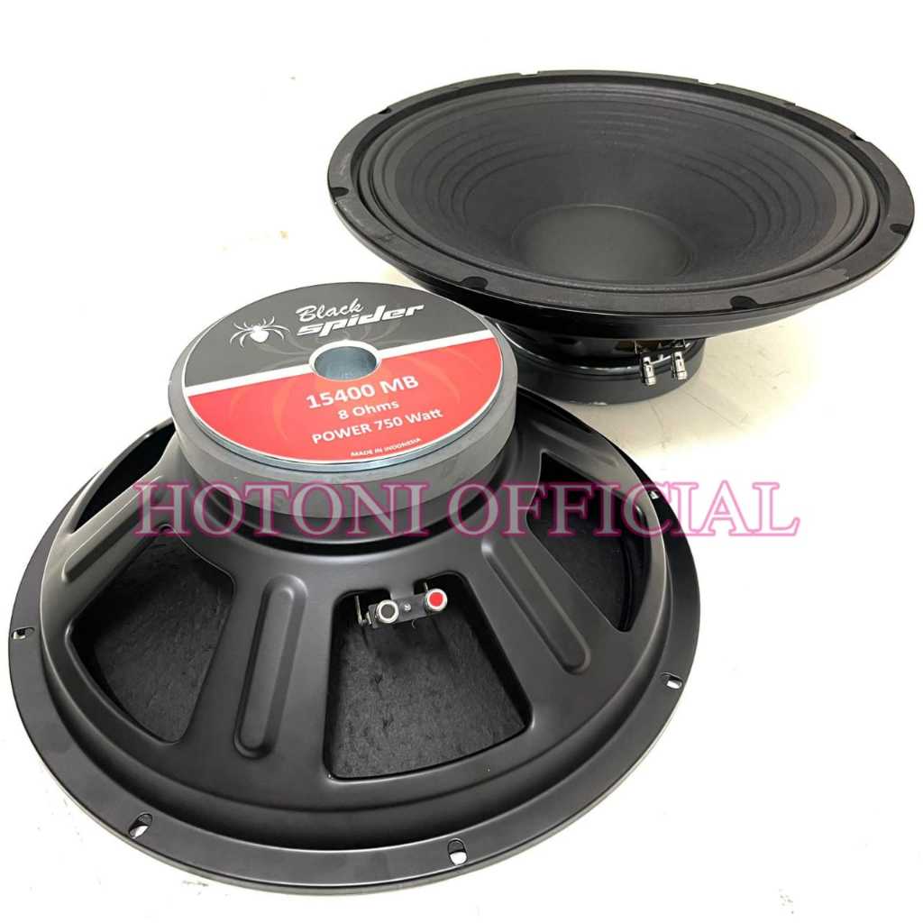 Jual Speaker Komponen Black Spider BS 15400 MB Original Woofer ...
