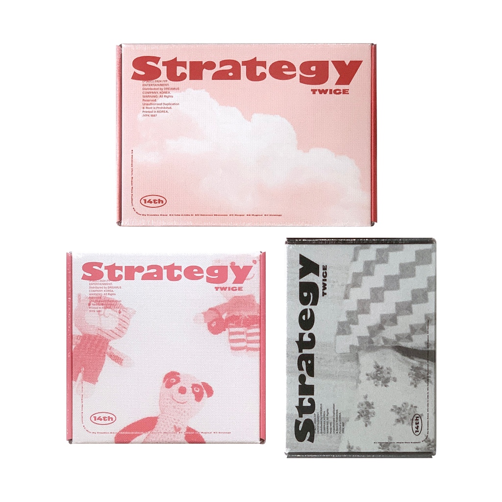 Jual TWICE - 14th Mini Album [Strategy] (+poster) | Shopee Indonesia