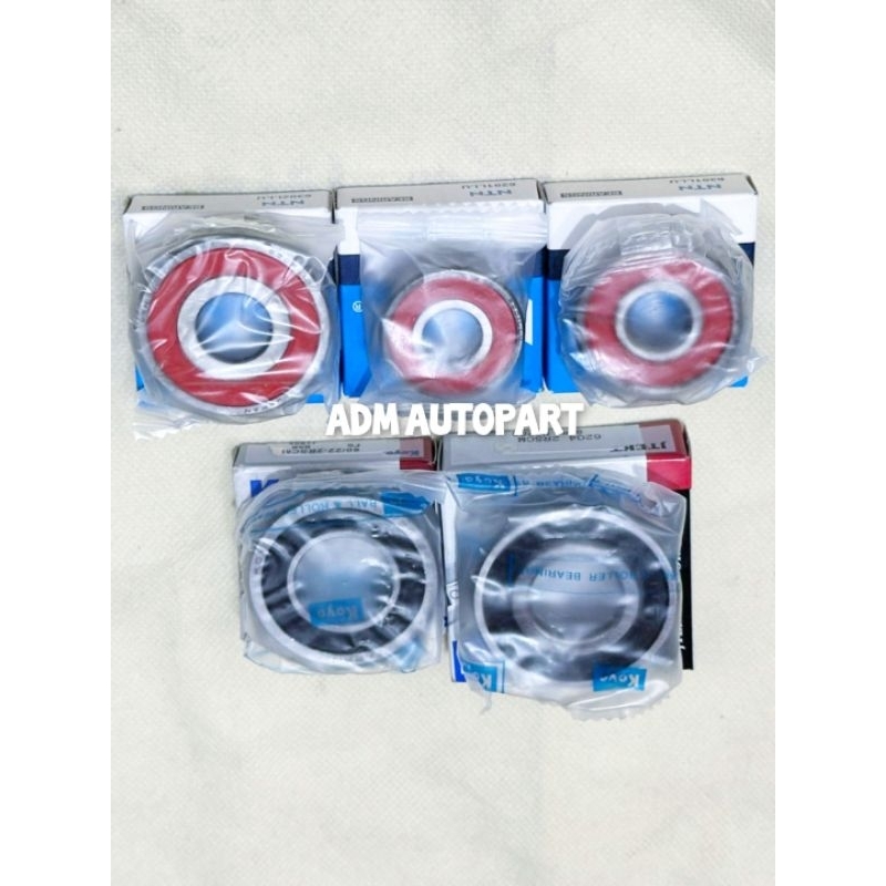 Jual BEARING RASIO GEAR BOX GARDAN SET 5PCH KOYO/NTN JAPAN ORIGINAL ...