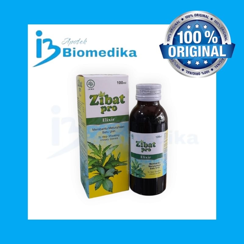 Jual Zibat Pro Membantu Meluruhkan Batu Urin 100 ml/ 300 ml | Shopee ...