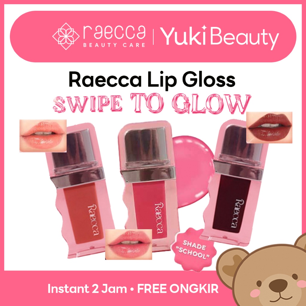 Jual YUKI Manado RAECCA Lip Gloss Swipe To Glow Melembabkan Menutrisi ...