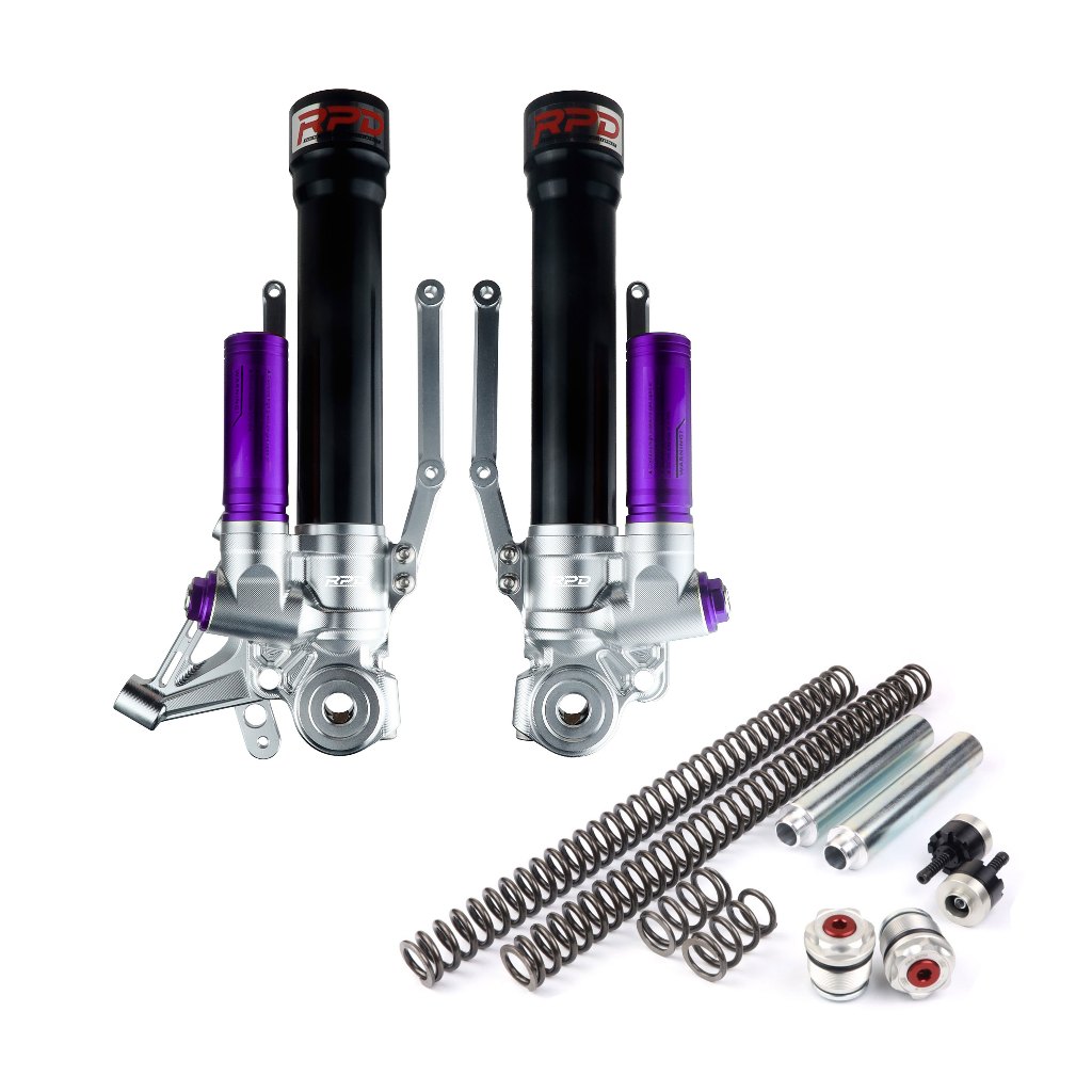 Jual RPD Bottom Shock Radial Pitch 100MM + YSS Front Fork Upgrade Kit L ...