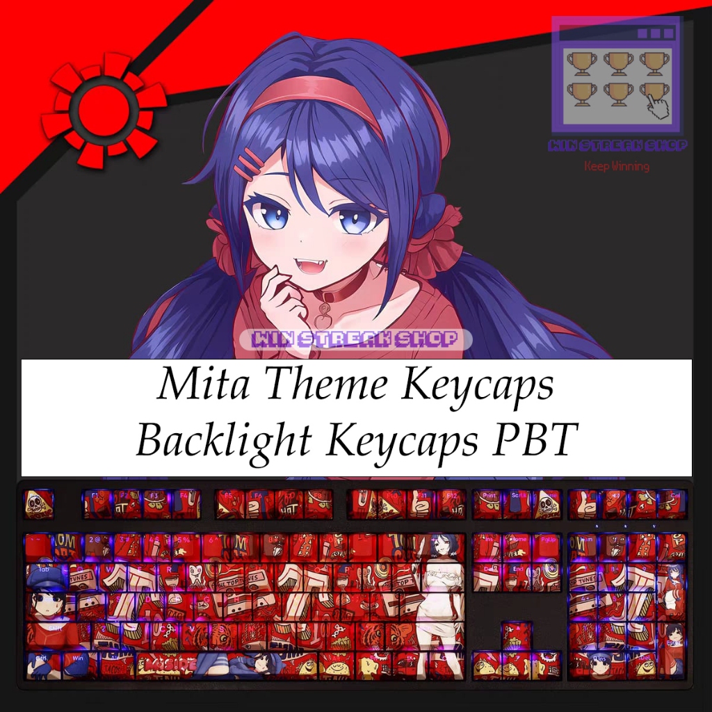 Jual MiSide Keycaps/ Mi Side Keycaps - Mita Keycaps Backlight PBT/ Mita ...