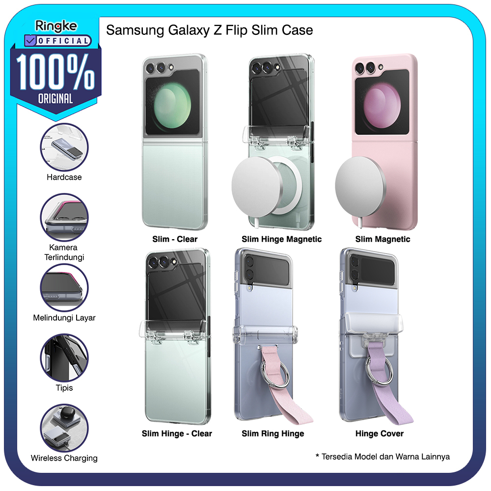 Jual Ringke Samsung Galaxy Z Flip Casing Tipis Softcase Magsafe Slim ...
