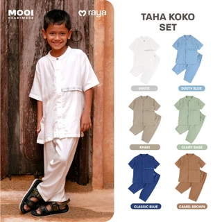 Mooi Taha Koko Set Setelan Koko Anak Raya Collection