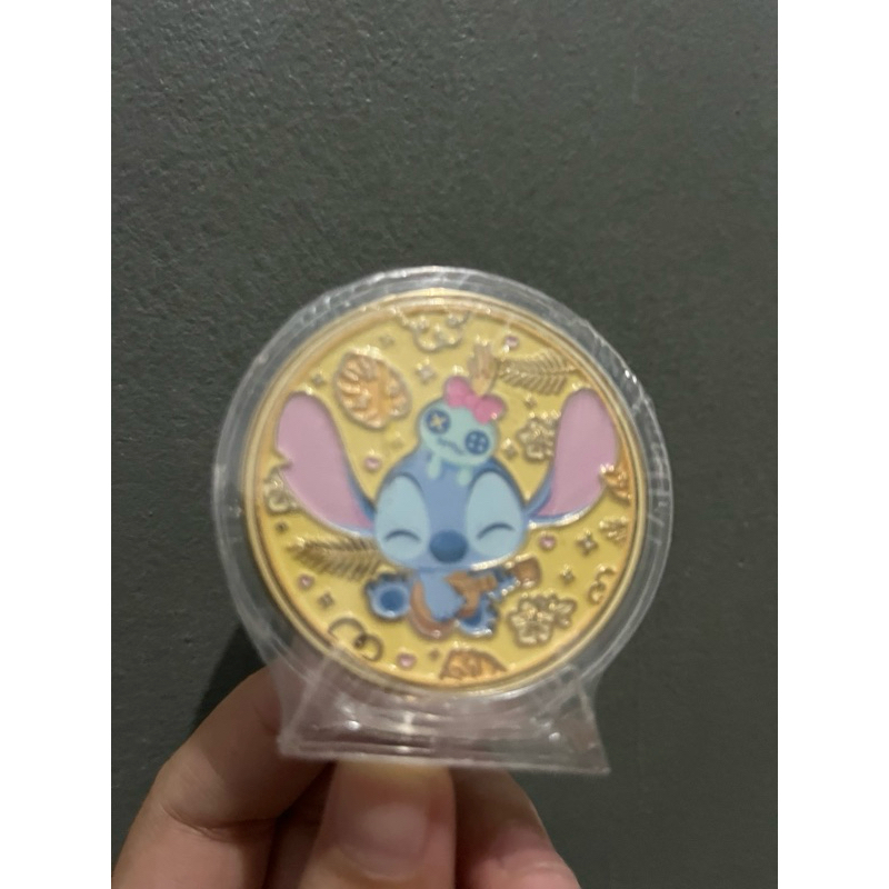 Jual figure Lilo and stich coin Medal original Disney | Shopee Indonesia