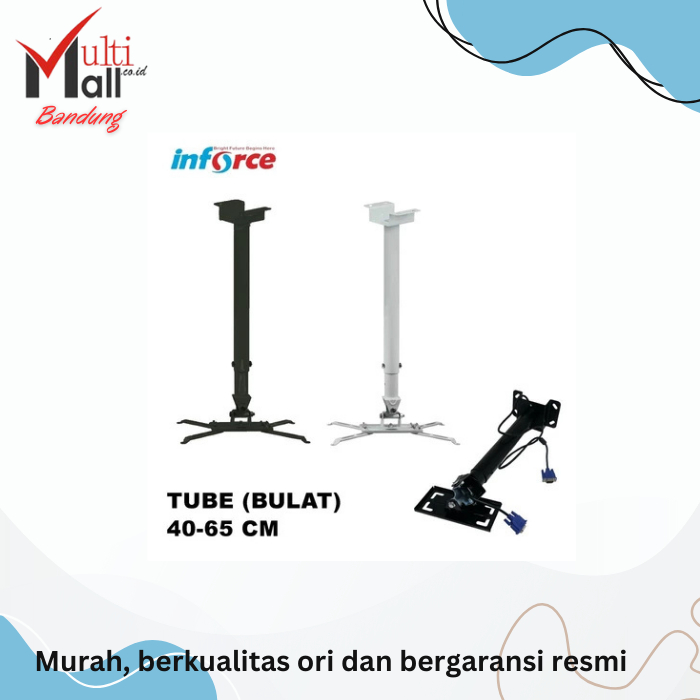 Jual BRACKET PROJECTOR UNIVERSAL INFORCE TUBE (BULAT) VGA 65 - WHITE ...