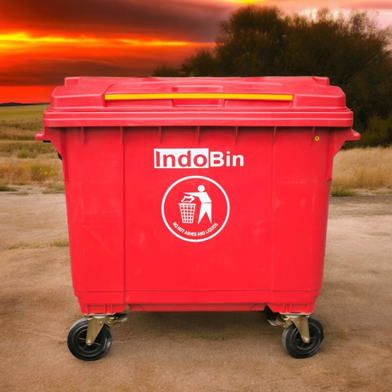 Jual IndoBin Tempat sampah besar plastik kuat awet 660 liter | Shopee ...