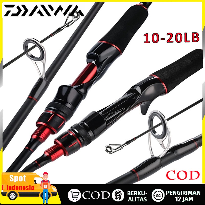 Jual Joran pancing DAIWA Casting&Spining Rod10-20lb Medium Joran ...