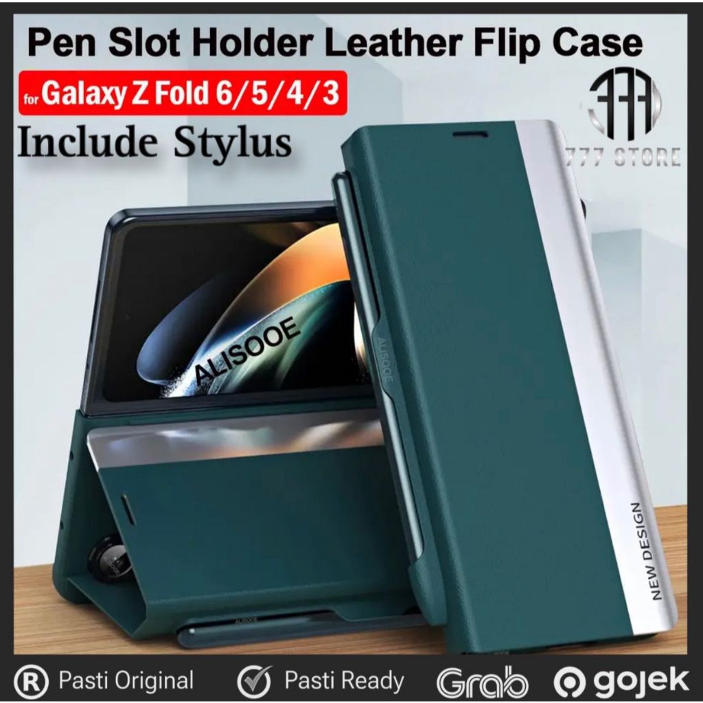Jual Flip Case Leather Free Stylus Samsung Galaxy Z Fold
