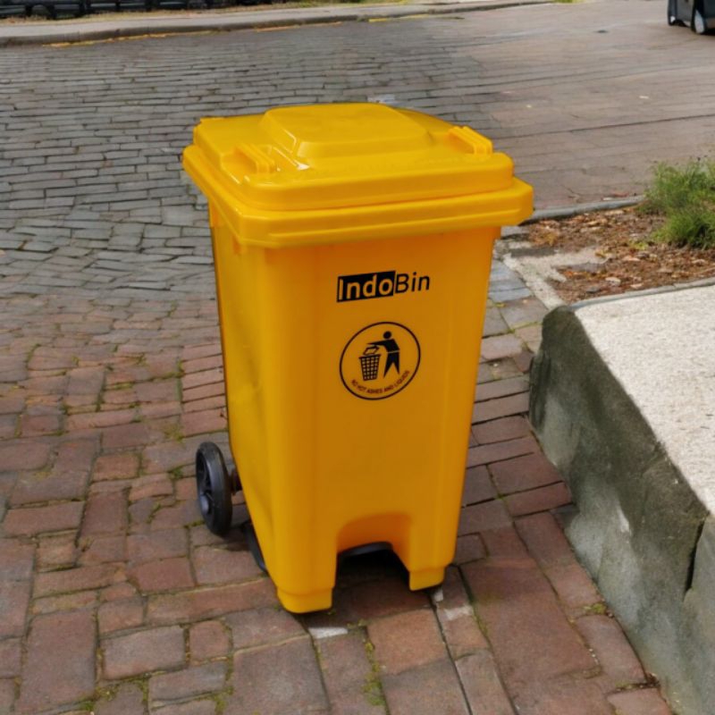 Jual IndoBin Tempat sampah injak kapasitas 100 - liter | Shopee Indonesia