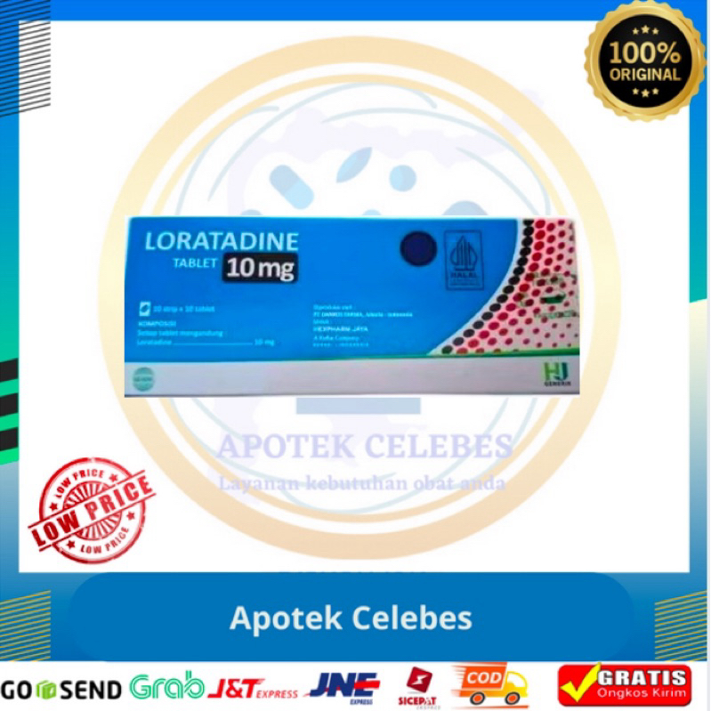 Jual Loratadine box hexpharm | Shopee Indonesia
