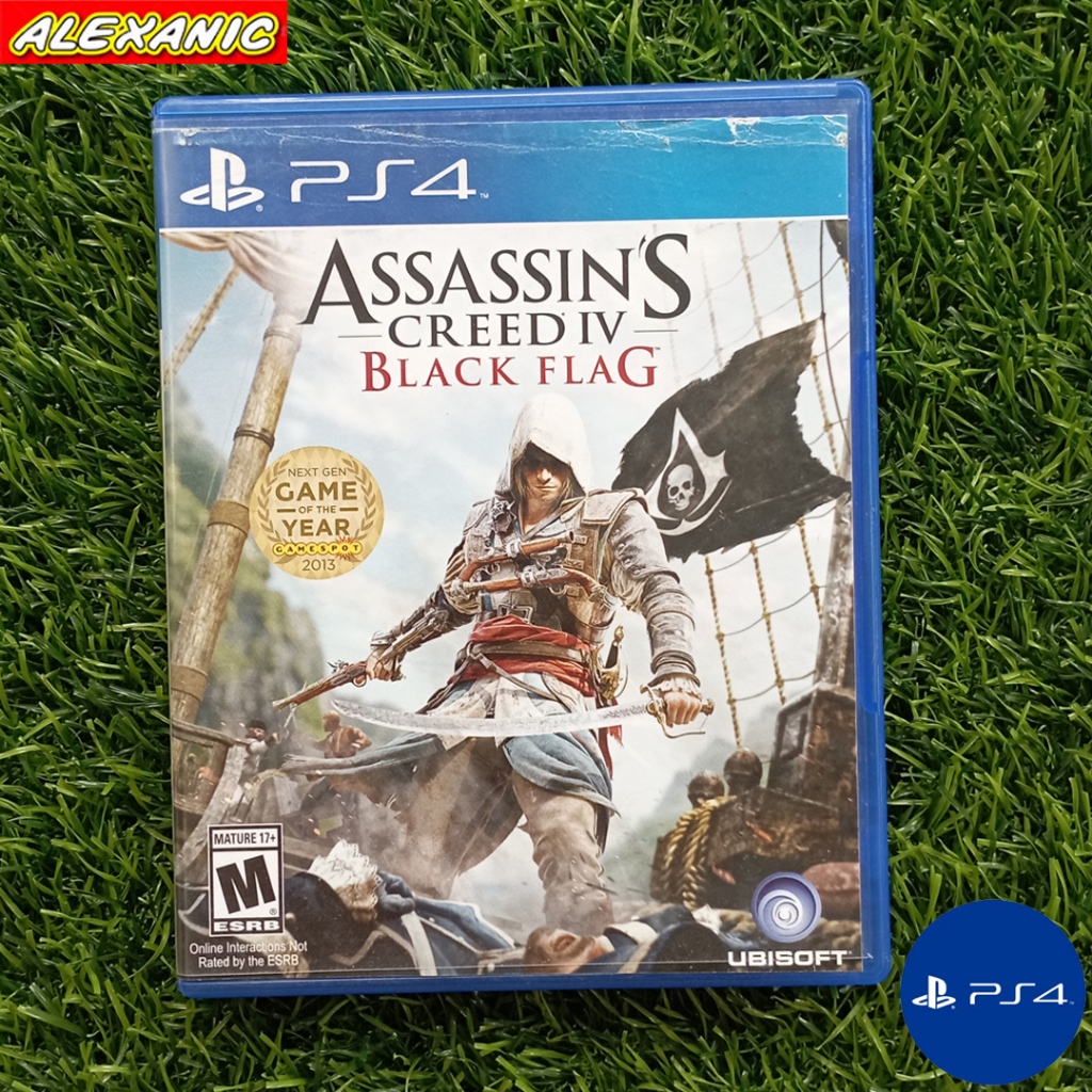 Jual ASSASSINS CREED IV BLACK FLAG PS4 Playstation 4 Assassins Creed ...