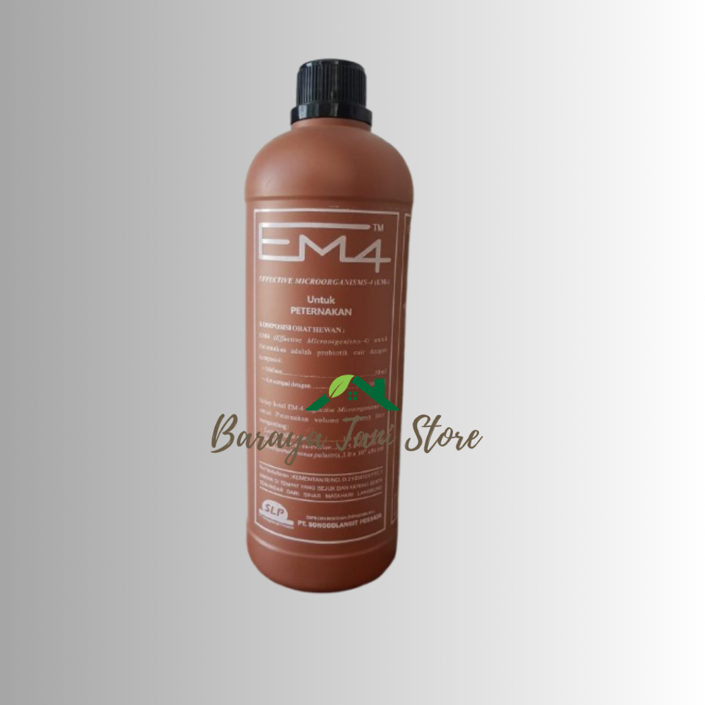 Jual EM4 COKLAT EM4 PETERNAKAN 1 LITER | Shopee Indonesia