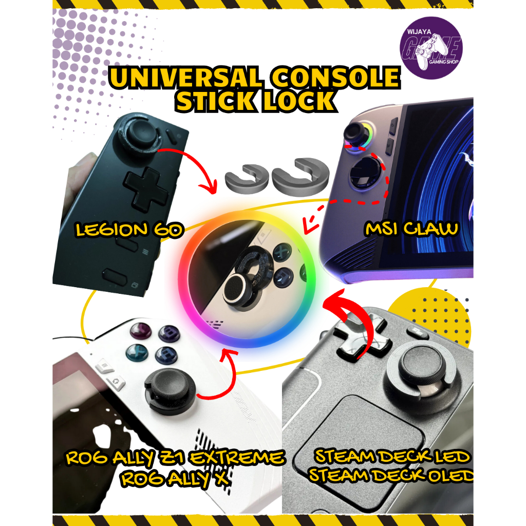 Jual Analog Stick Lock For ROG ALLY STEAMDECK MSI CLAW LEGIONGO ...