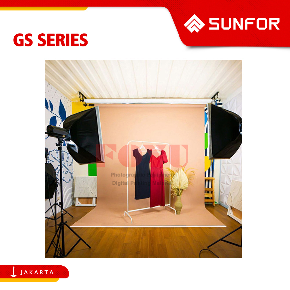 Jual Background Backdrop Tebal Sunfor 2.72 x 10 M Meter GS Series Layar ...