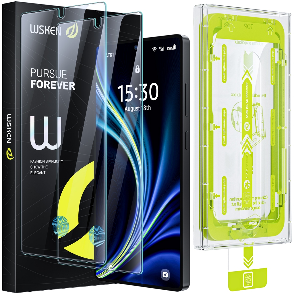 Jual Wsken for Samsung Galaxy S25 Ultra Tempered Glass Anti Gores