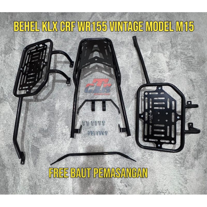 Jual BEHEL KLX CRF WR 155 VINTAGE KLX DT 150 CRF WR155 TOP RACK INCLUDE ...