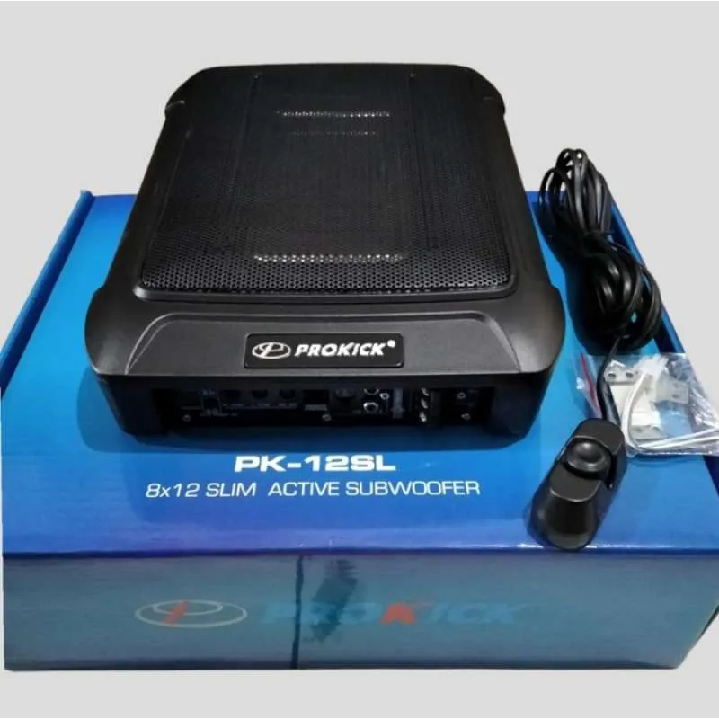 Jual NEW PROKICK PK-12SL SLIM ACTIVE SUBWOOFER/ Subwoofer Kolong PK12SL ...