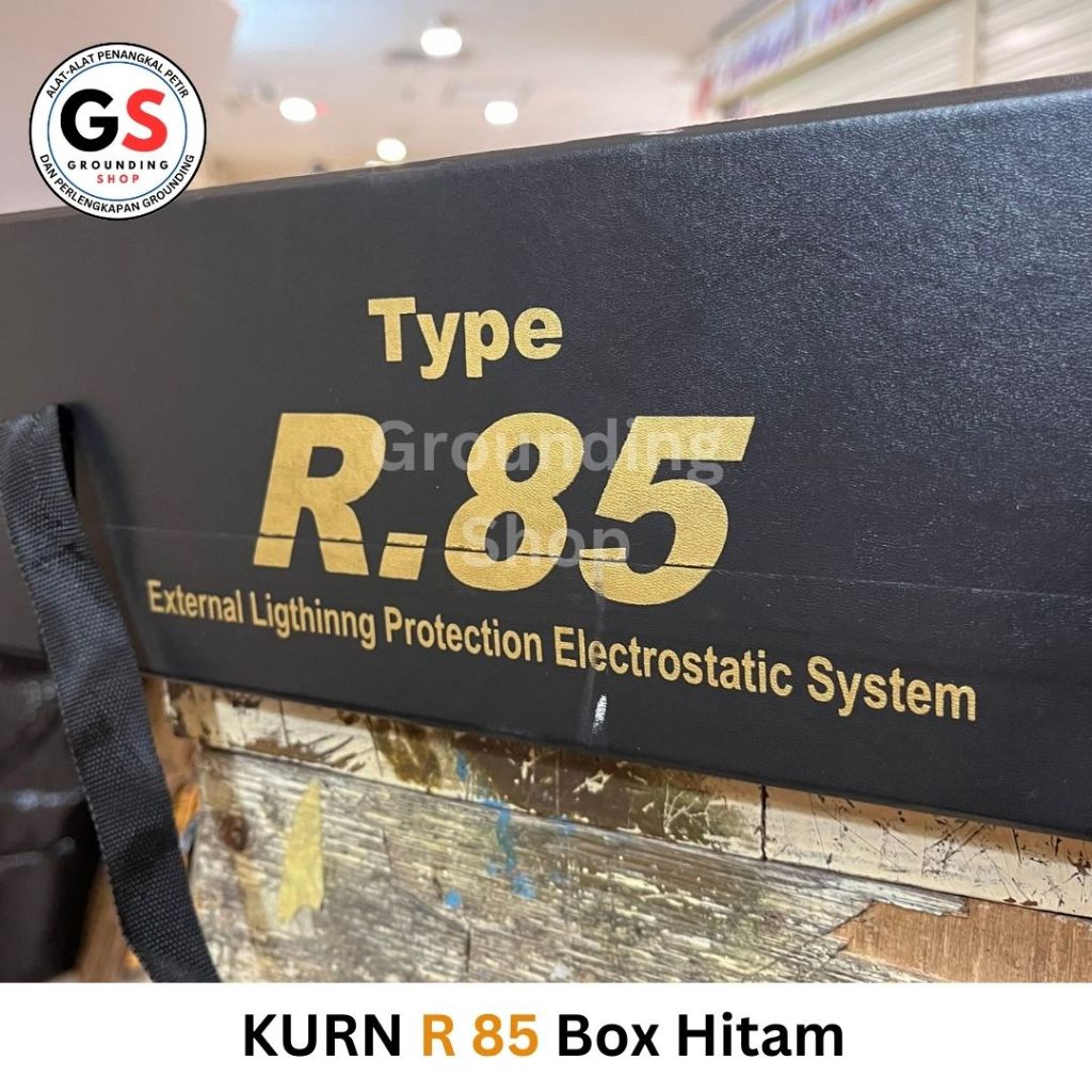 Jual KURN R 85 Box Hitam / Alat Penangkal Petir Kurn Box Hitam Tipe ...